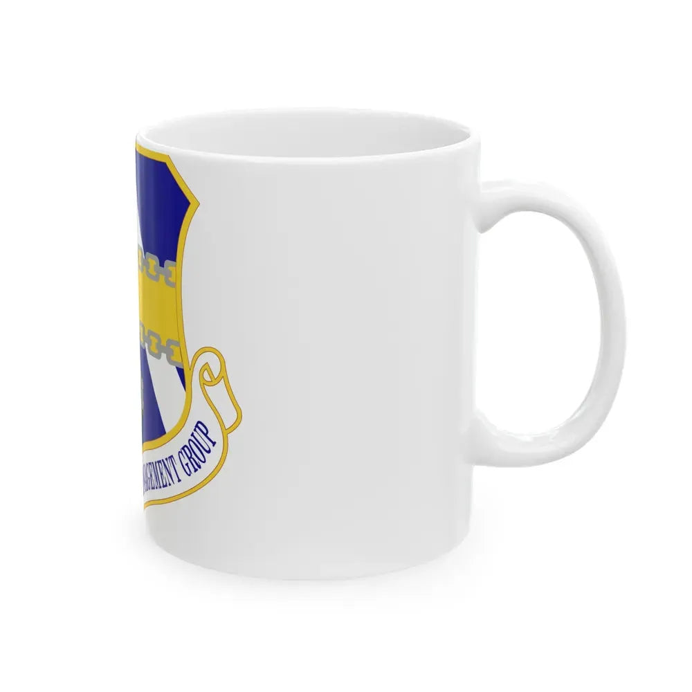 448th Supply Chain Management Group (U.S. Air Force) White Coffee Mug - Go Mug Yourself