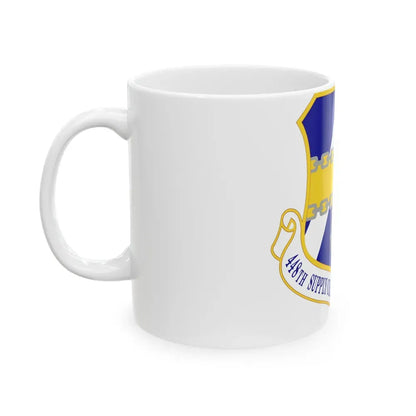 448th Supply Chain Management Group (U.S. Air Force) White Coffee Mug - Go Mug Yourself