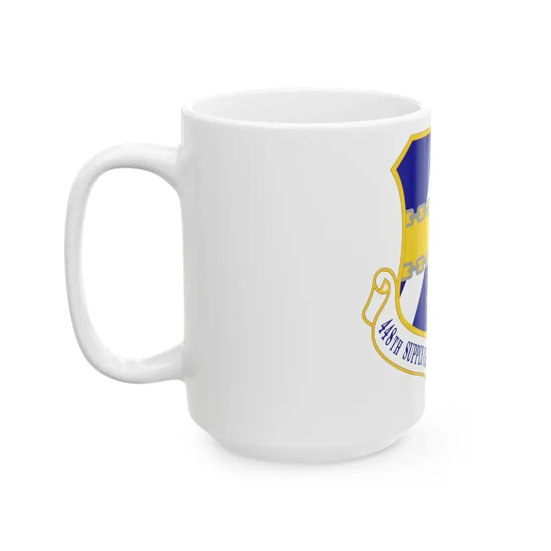448th Supply Chain Management Group (U.S. Air Force) White Coffee Mug - Go Mug Yourself