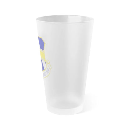 448th Supply Chain Managment Wing (U.S. Air Force) Frosted Pint Glass 16oz-Go Mug Yourself