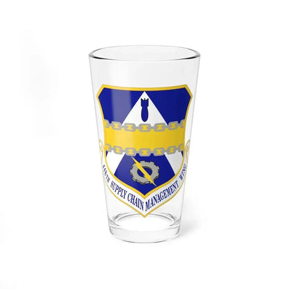 448th Supply Chain Managment Wing (U.S. Air Force) Pint Glass 16oz 16oz - Go Mug Yourself