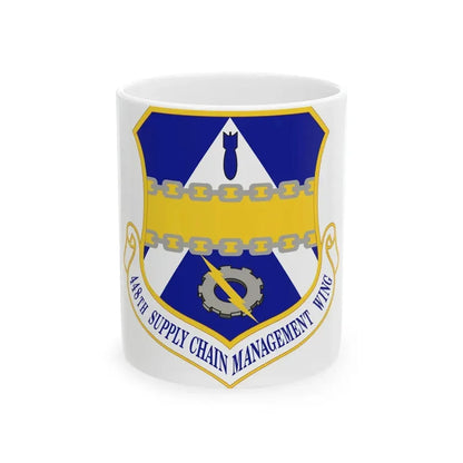 448th Supply Chain Managment Wing (U.S. Air Force) White Coffee Mug 11oz - Go Mug Yourself