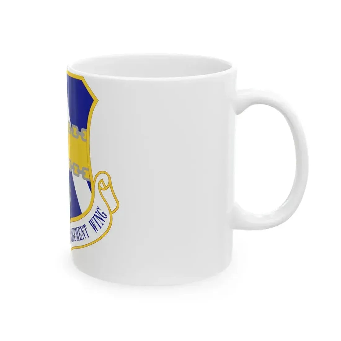 448th Supply Chain Managment Wing (U.S. Air Force) White Coffee Mug - Go Mug Yourself