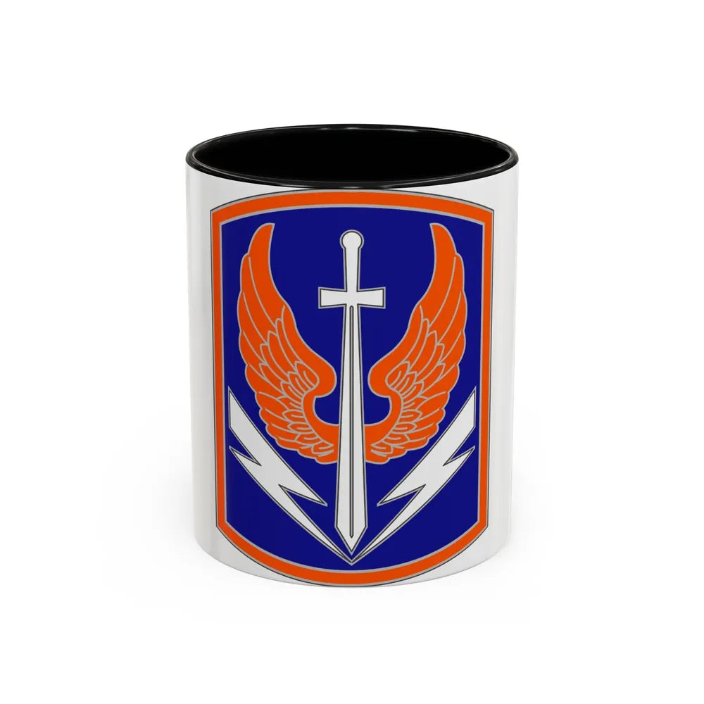 449 Aviation Brigade (U.S. Army) Accent Coffee Mug-11oz-Black-Go Mug Yourself