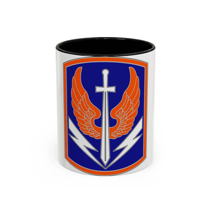 449 Aviation Brigade (U.S. Army) Accent Coffee Mug-11oz-Black-Go Mug Yourself