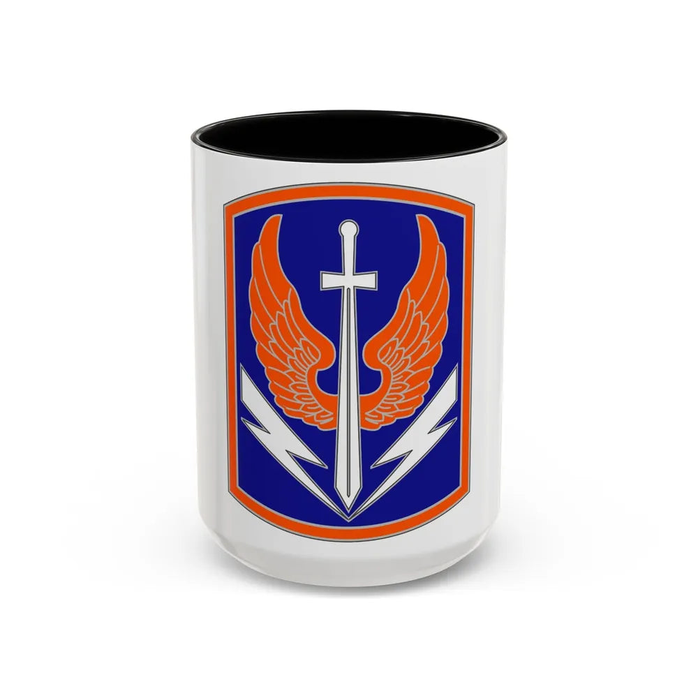 449 Aviation Brigade (U.S. Army) Accent Coffee Mug-15oz-Black-Go Mug Yourself