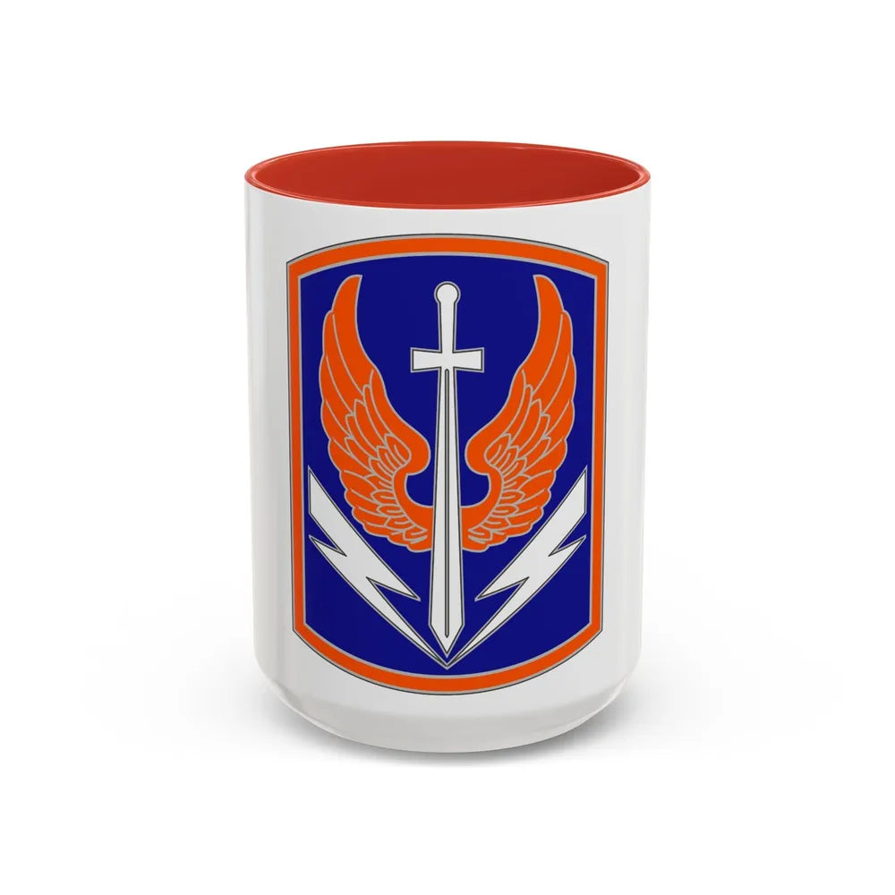 449 Aviation Brigade (U.S. Army) Accent Coffee Mug-15oz-Navy-Go Mug Yourself