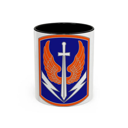 449 Aviation Brigade (U.S. Army) Accent Coffee Mug 11oz Black - Go Mug Yourself