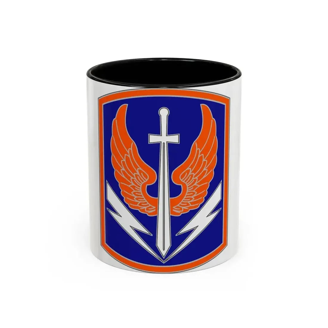 449 Aviation Brigade (U.S. Army) Accent Coffee Mug 11oz Black - Go Mug Yourself