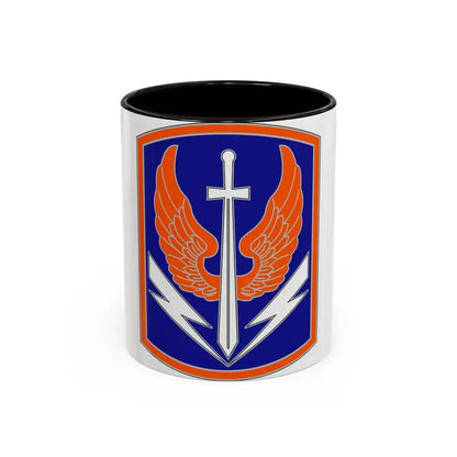 449 Aviation Brigade (U.S. Army) Accent Coffee Mug 11oz Black - Go Mug Yourself