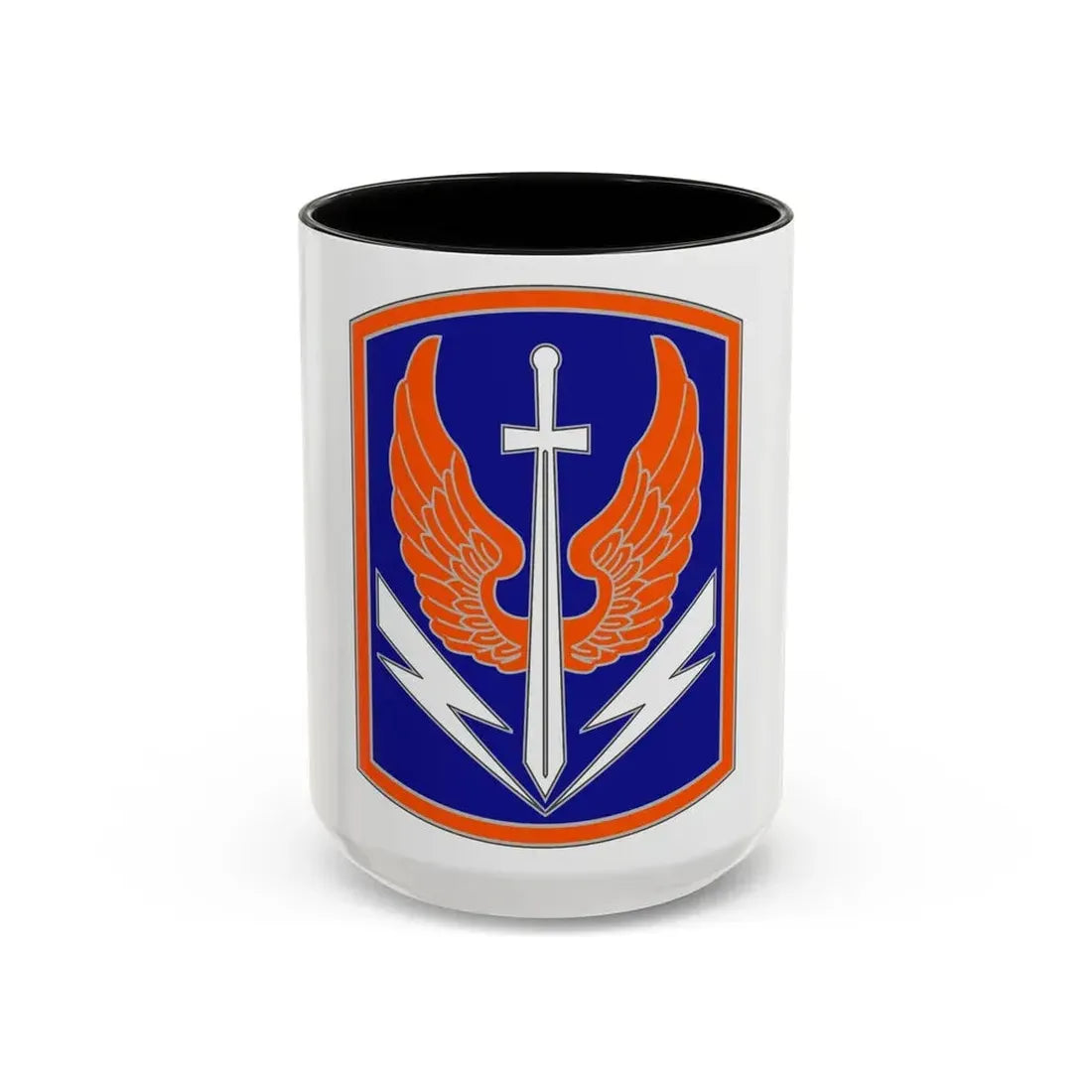 449 Aviation Brigade (U.S. Army) Accent Coffee Mug 15oz Black - Go Mug Yourself