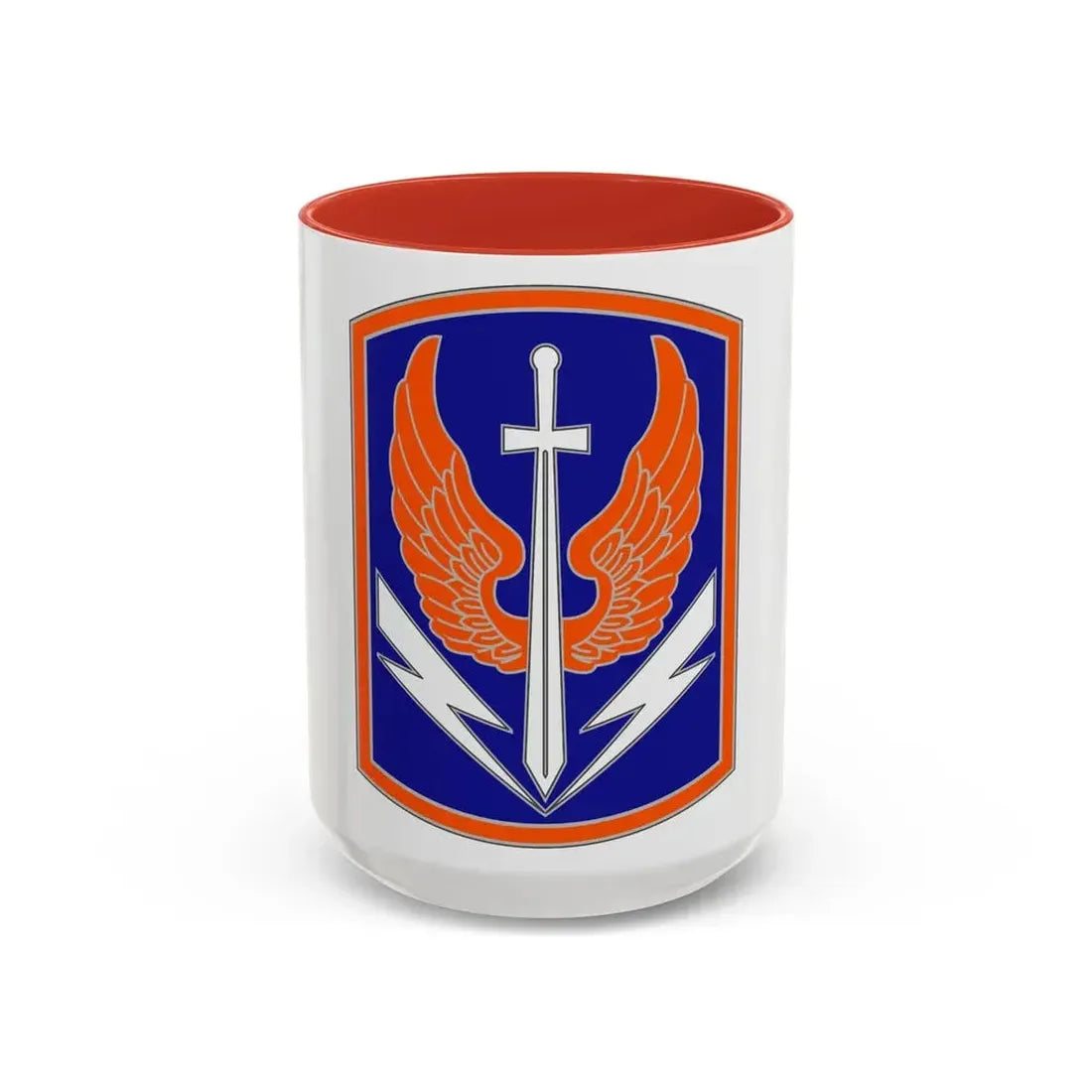 449 Aviation Brigade (U.S. Army) Accent Coffee Mug 15oz Navy - Go Mug Yourself