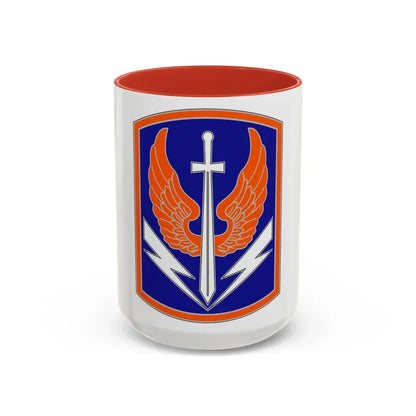 449 Aviation Brigade (U.S. Army) Accent Coffee Mug 15oz Navy - Go Mug Yourself