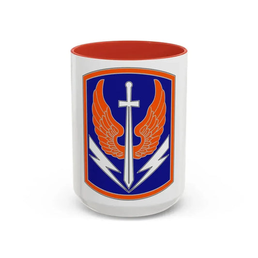 449 Aviation Brigade (U.S. Army) Accent Coffee Mug 15oz Navy - Go Mug Yourself