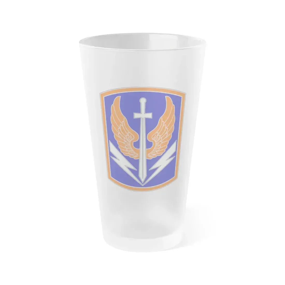 449 Aviation Brigade (U.S. Army) Frosted Pint Glass 16oz Default Title - Go Mug Yourself