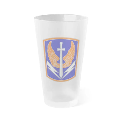 449 Aviation Brigade (U.S. Army) Frosted Pint Glass 16oz Default Title - Go Mug Yourself