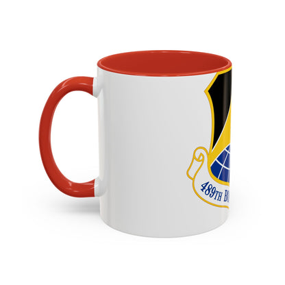 489 Bomb Group AFRC (U.S. Air Force) Accent Coffee Mug