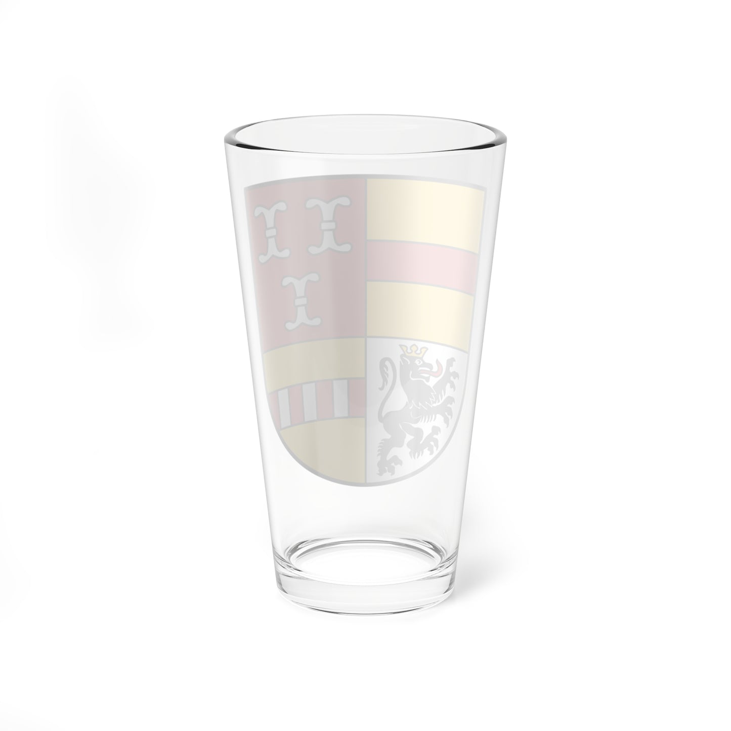 DEU Altkreis Borken COA (Germany) (Coat of Arms) Pint Glass 16oz