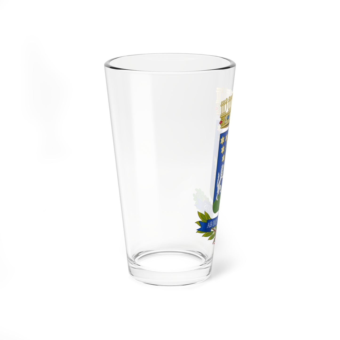 Conservatorio di musica Domenico Cimarosa-Stemma (Italy) (Coat of Arms) Pint Glass 16oz
