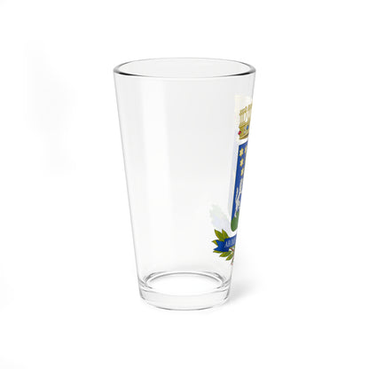 Conservatorio di musica Domenico Cimarosa-Stemma (Italy) (Coat of Arms) Pint Glass 16oz