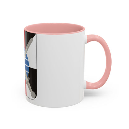 527 Military Intelligence Battalion 2 (U.S. Army) Accent Coffee Mug