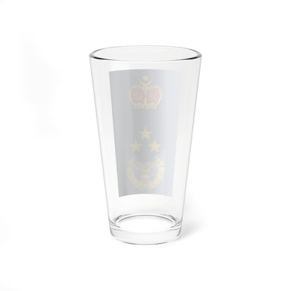Malaysia Air Force OF 8 (Malaysia) (Military Rank) Pint Glass 16oz