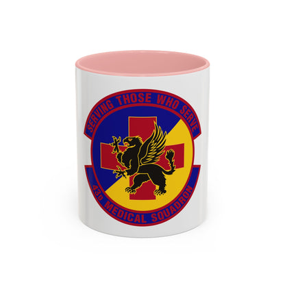 43d Medical Squadron (U.S. Air Force) Accent Coffee Mug