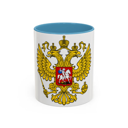 Coat of Arms of the Russian Federation 2 - Accent Coffee Mug