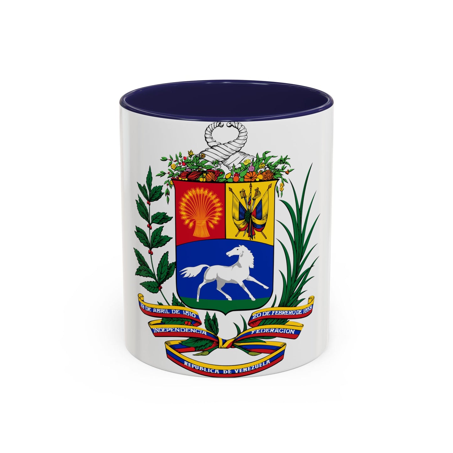 Coat of arms of Venezuela (1954-2006) - Accent Coffee Mug