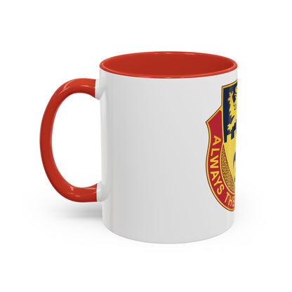 55 Personnel Services Battalion (U.S. Army) Accent Coffee Mug