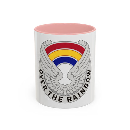 142 Aviation Regiment (U.S. Army) Accent Coffee Mug