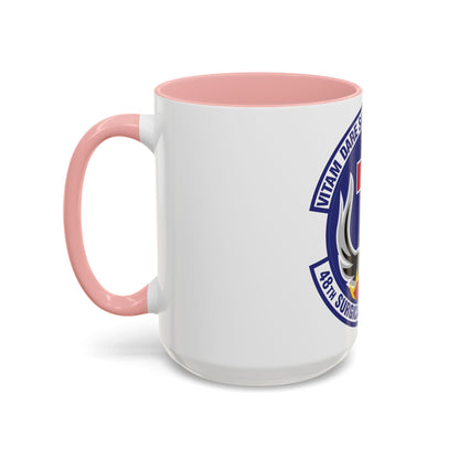 48th Surgical Operations Squadron (U.S. Air Force) Accent Coffee Mug