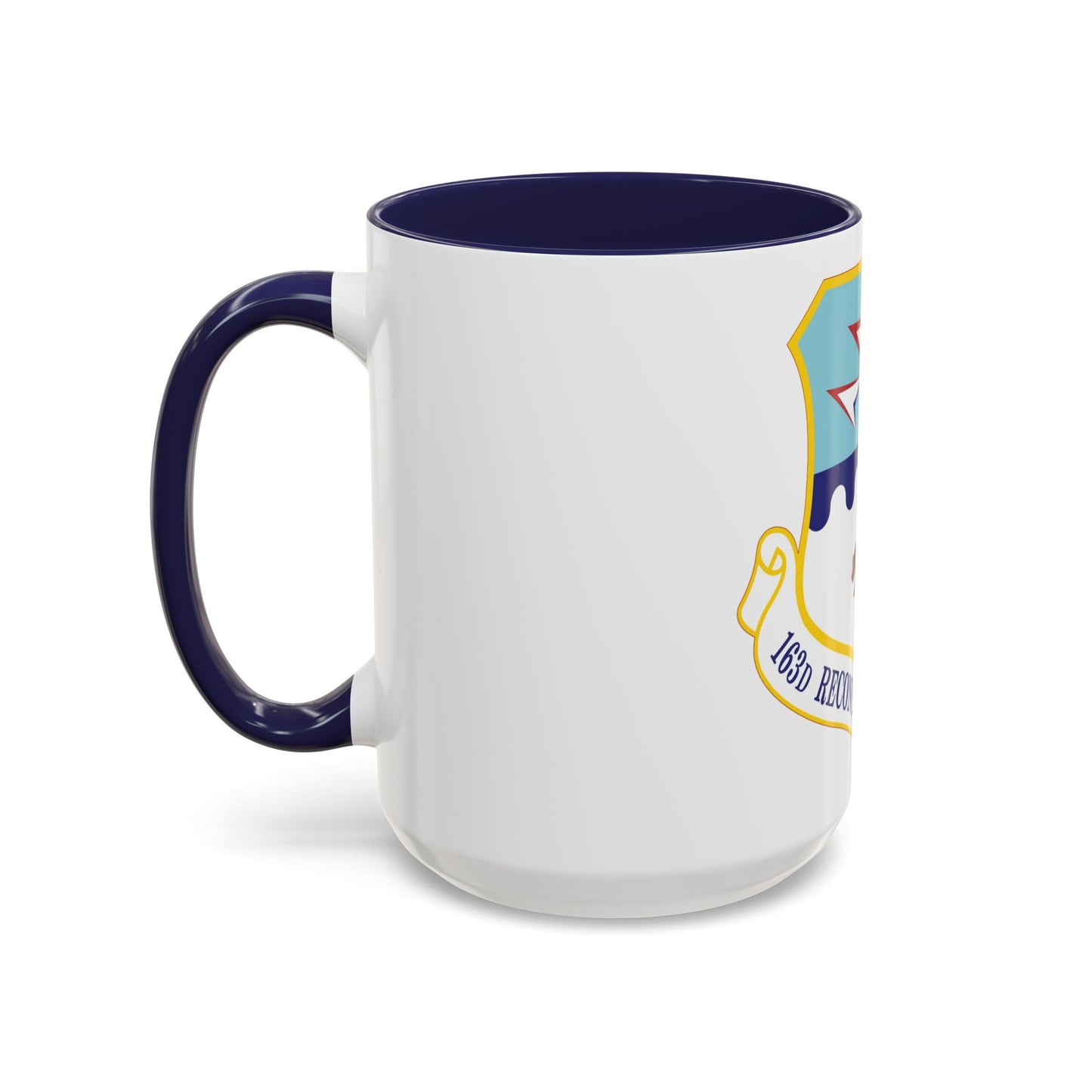 163d Reconnaissance Wing (U.S. Air Force) Accent Coffee Mug