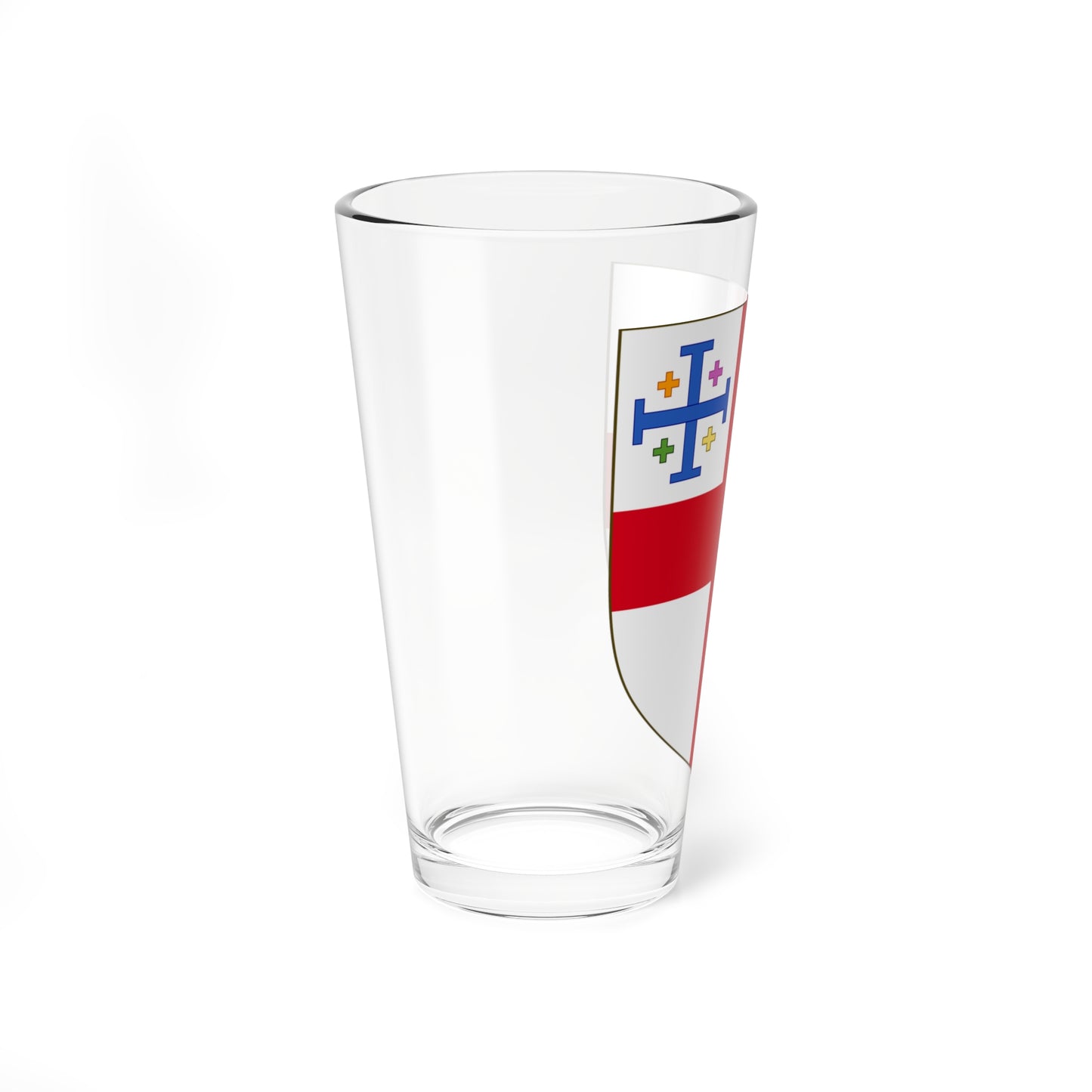 Coat of arms of Universal Anglican Interspiritual Church (United Kingdom) (Coat of Arms) Pint Glass 16oz