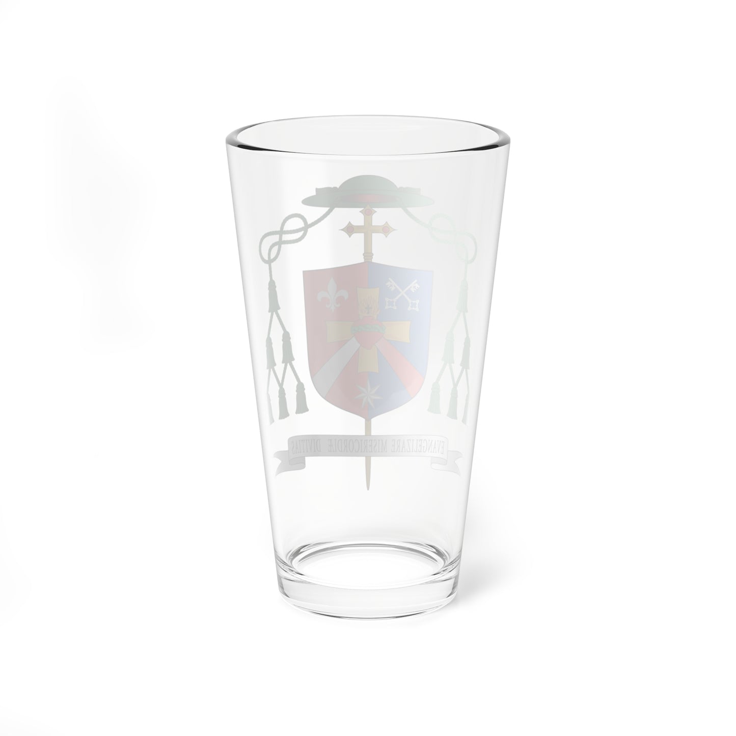 Escudo de Edson José Oriolo dos Santos (Spain) (Coat of Arms) Pint Glass 16oz