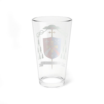 Escudo de Edson José Oriolo dos Santos (Spain) (Coat of Arms) Pint Glass 16oz