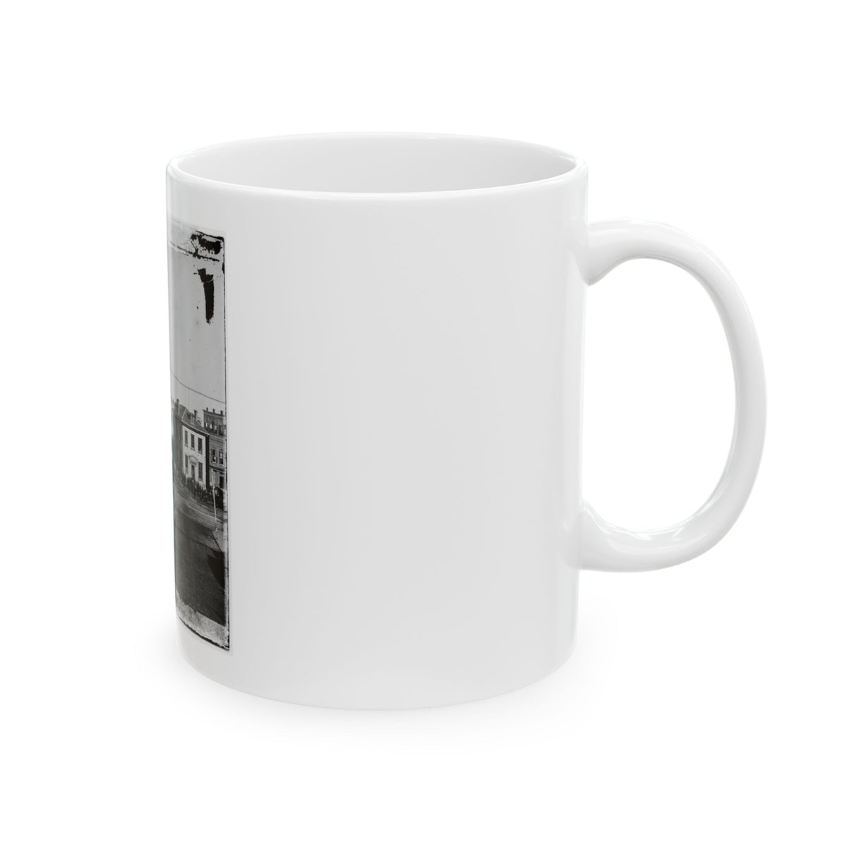 Atlanta, Ga. View On Whitehall Street (U.S. Civil War) White Coffee Mug