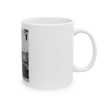 Atlanta, Ga. View On Whitehall Street (U.S. Civil War) White Coffee Mug
