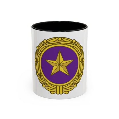 Gold Star Lapel (U.S. Army) Accent Coffee Mug