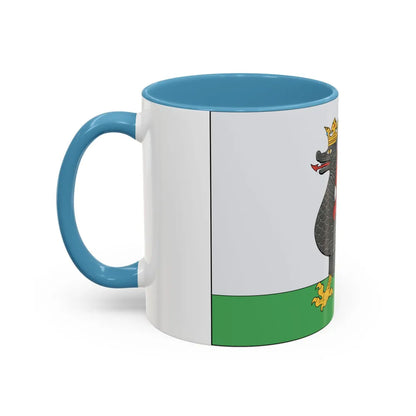 Flag of Kazan Russia - Accent Coffee Mug-Go Mug Yourself