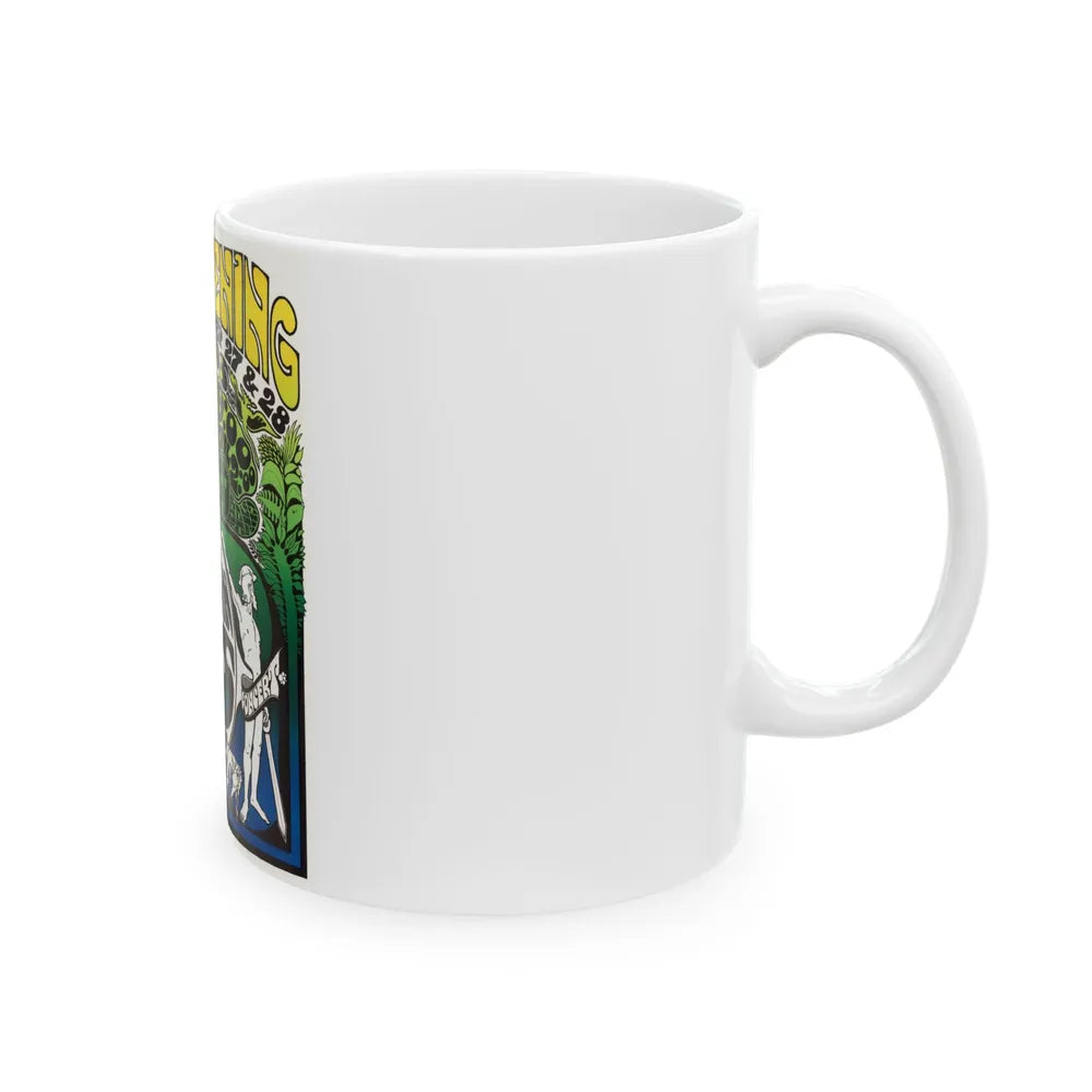 Conqueroo Poster (Music Poster) White Coffee Mug-Go Mug Yourself