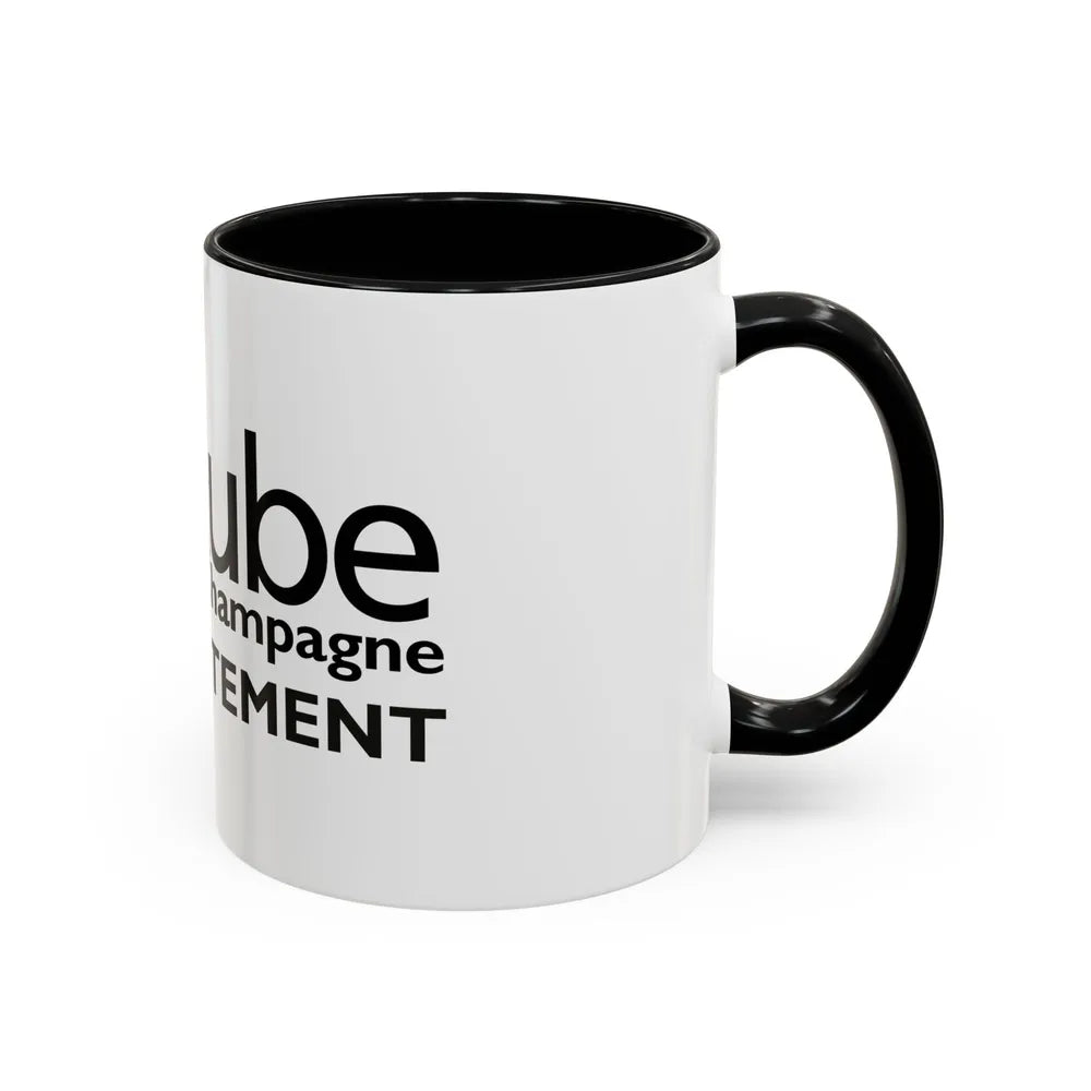 Flag of Aube France - Accent Coffee Mug-Go Mug Yourself