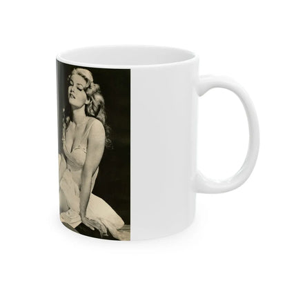 Julie Newmar #232 (Vintage Female Icon) White Coffee Mug-Go Mug Yourself