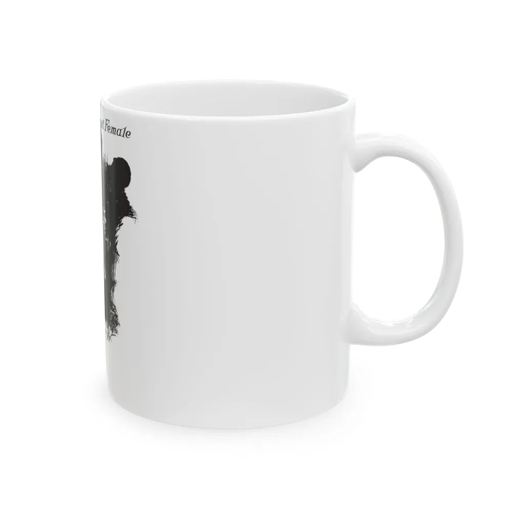 Free, White and Female (1), Collier's, February 25, 1928 - White Coffee Mug-Go Mug Yourself