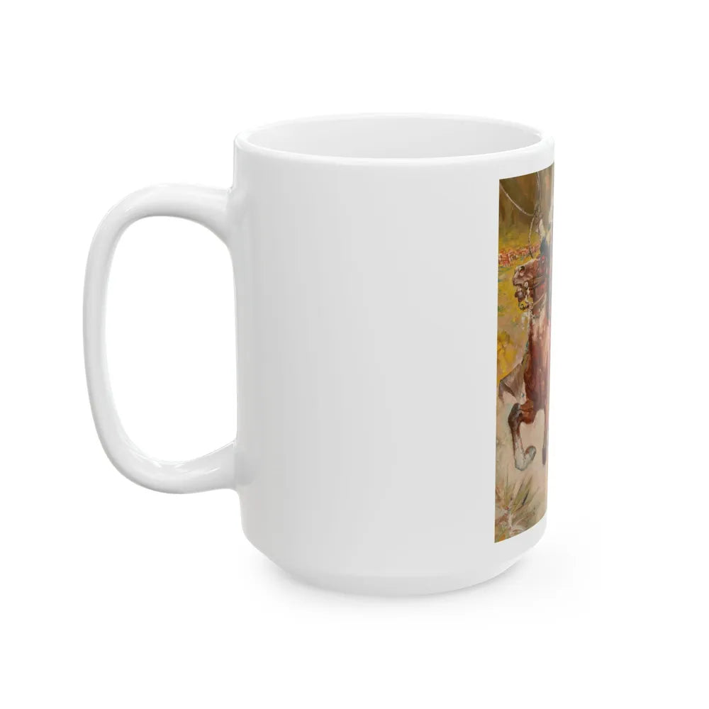 Cattle Driver - White Coffee Mug-Go Mug Yourself