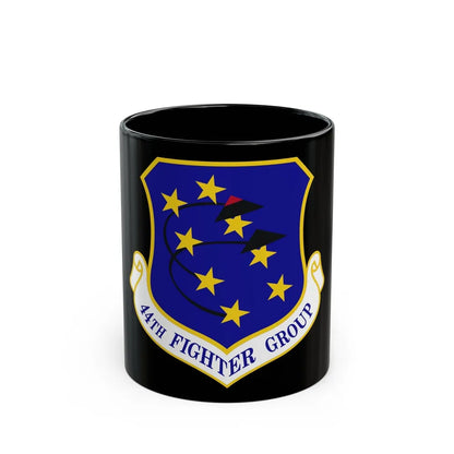 44th Fighter Group (U.S. Air Force) Black Coffee Mug-11oz-Go Mug Yourself