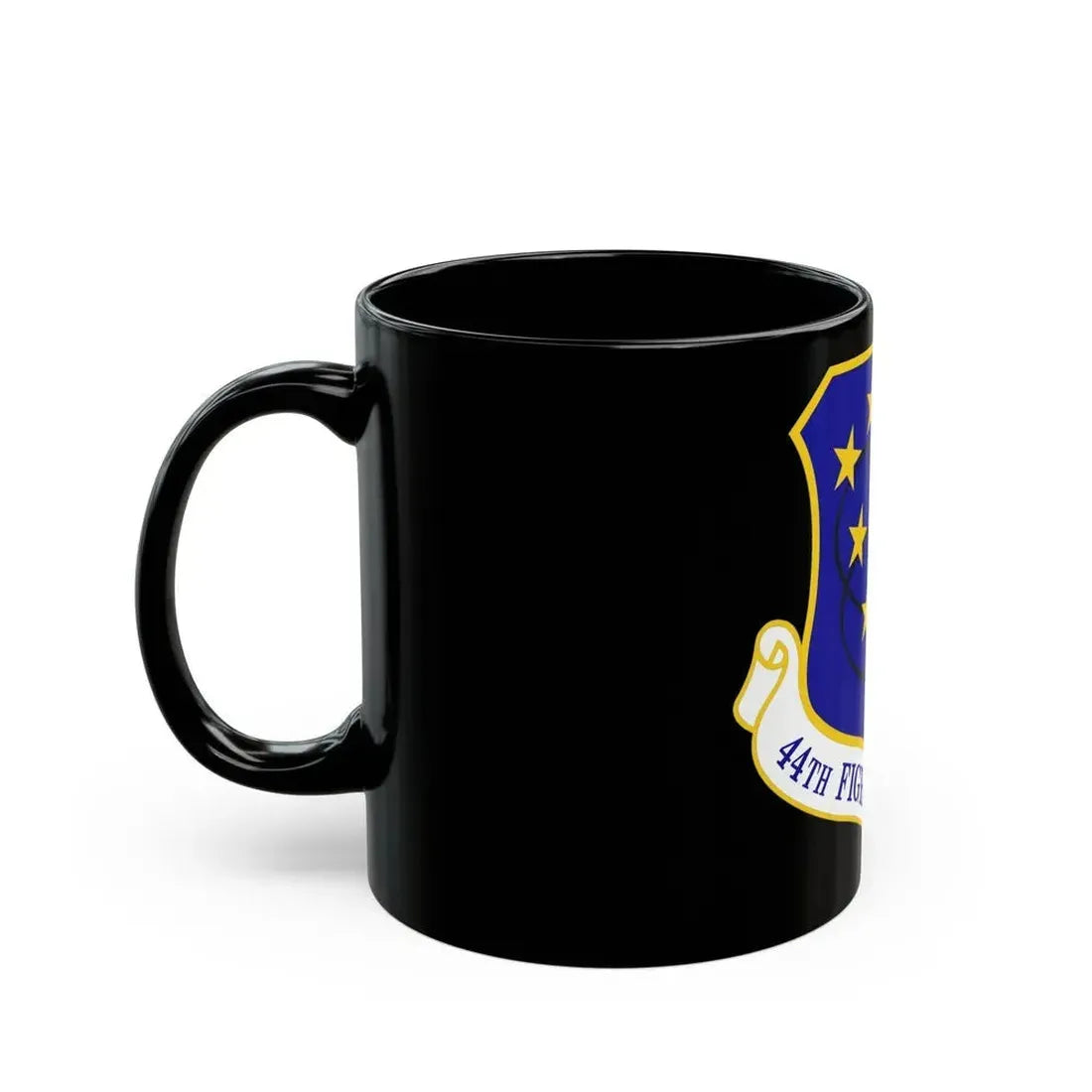 44th Fighter Group (U.S. Air Force) Black Coffee Mug - Go Mug Yourself