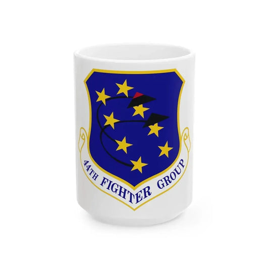 44th Fighter Group (U.S. Air Force) White Coffee Mug 15oz - Go Mug Yourself