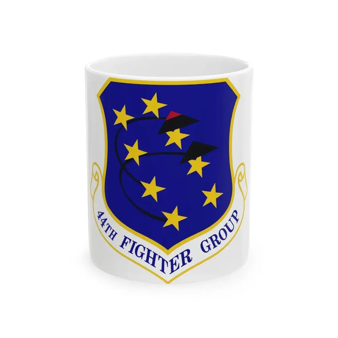 44th Fighter Group (U.S. Air Force) White Coffee Mug - Go Mug Yourself