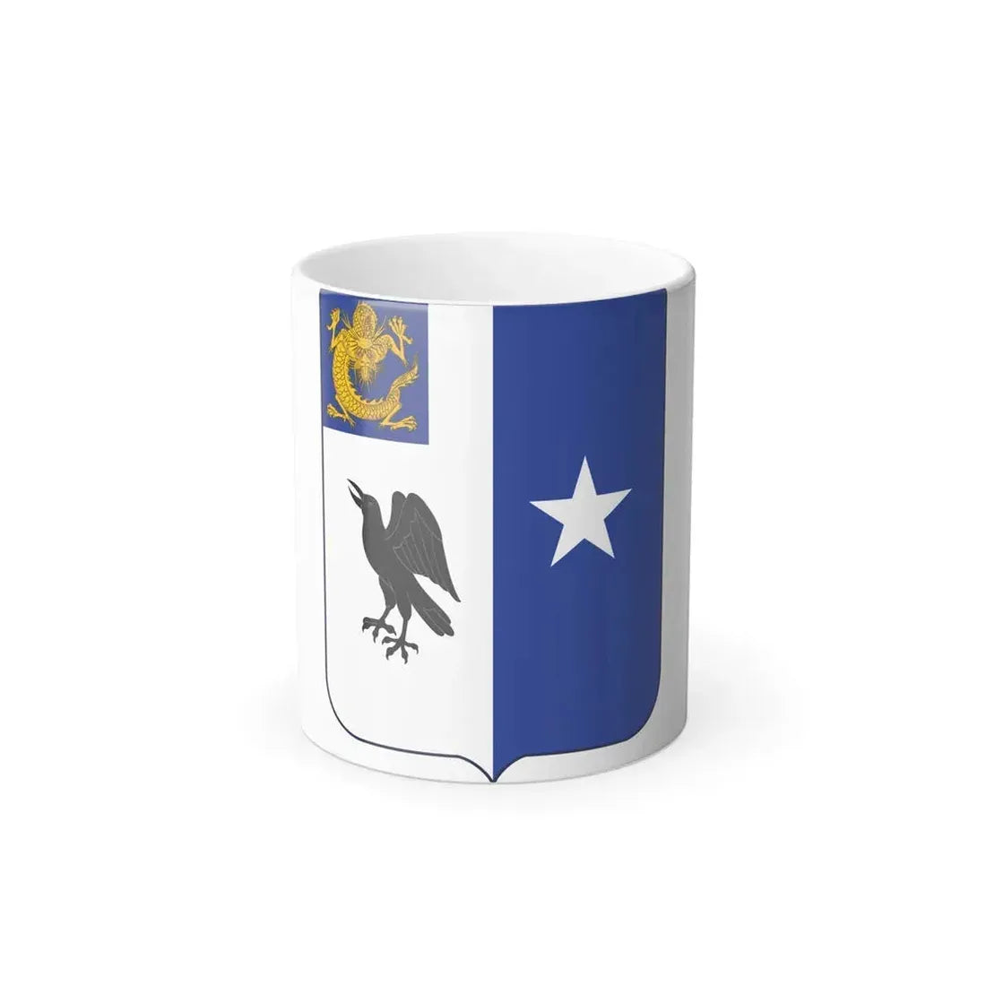44th Infantry Regiment (U.S. Army) Color Changing Coffee Mug 11oz - Go Mug Yourself